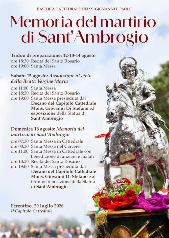 festa martirio santambrogio